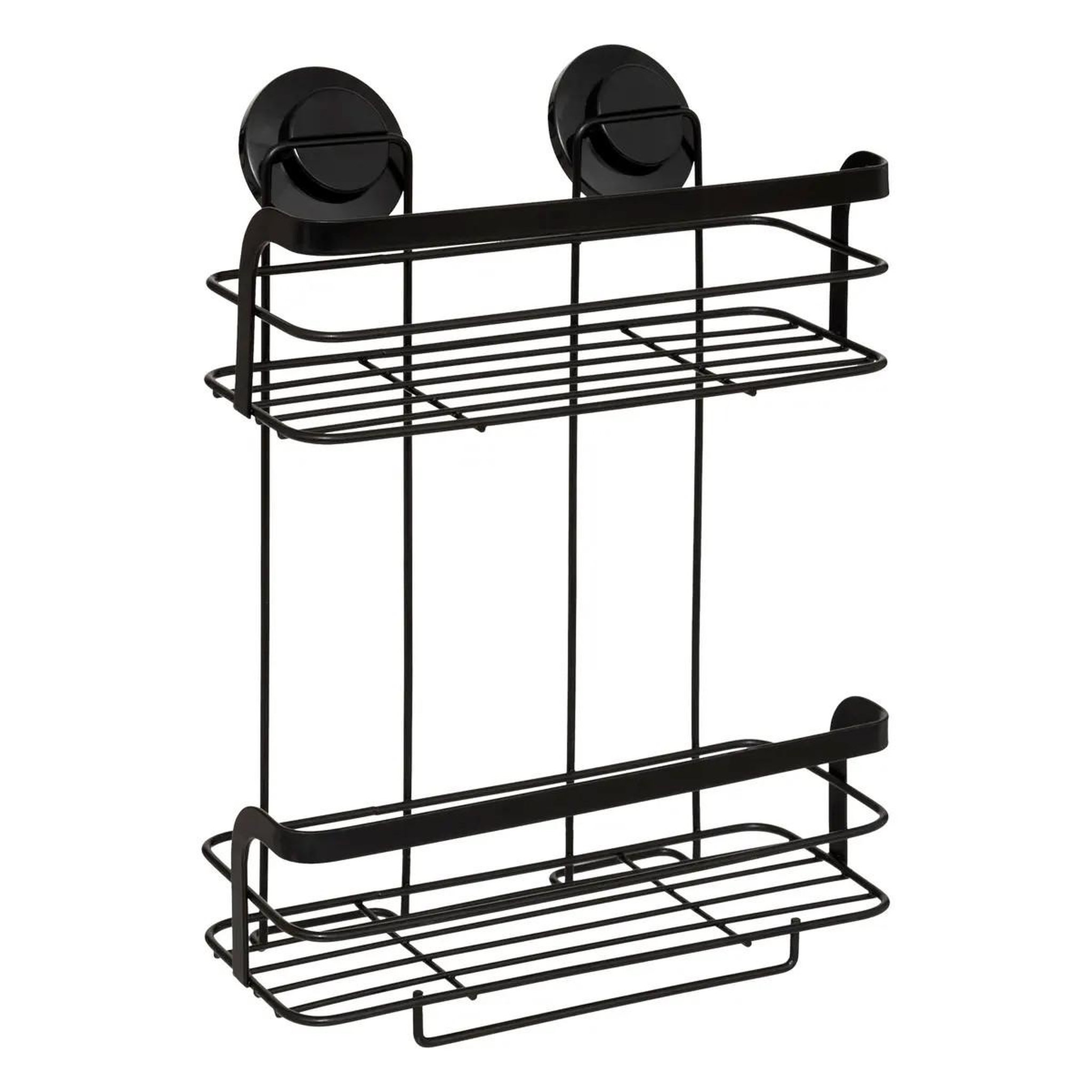 FIVE Étagère de douche 2 niveaux  venterra  34cm noir