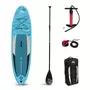 SWEEEK Pack stand up paddle gonflable Vapor 10'4  avec pompe haute pression double action. pagaie. leash et sac de rangement inclus