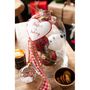 Voir la diapositive 3 : Paris Prix Lot de 6 Boules de Noël  Quadrillé  8cm Vert & Rouge