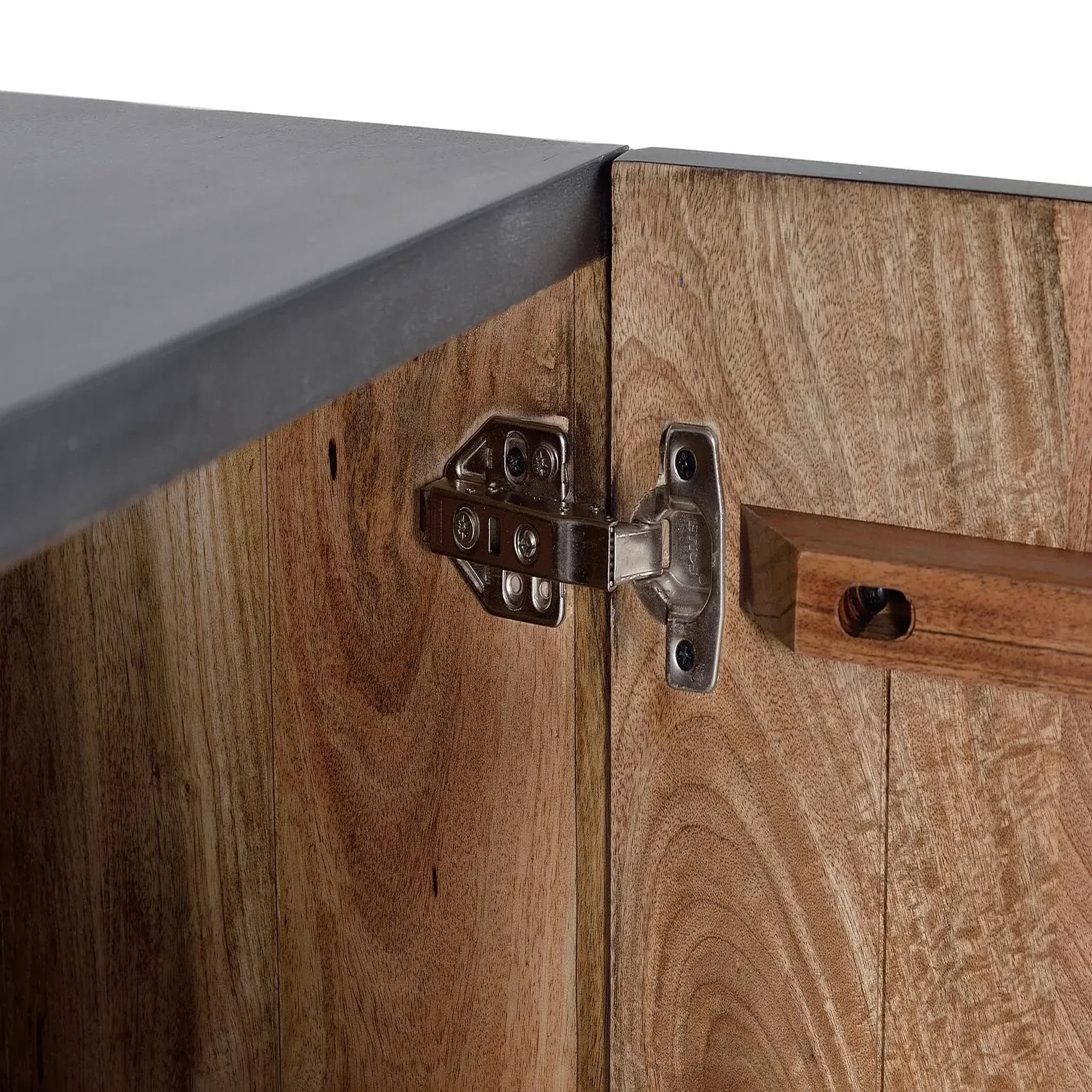 Voir la diapositive 3 : GINER Y COLOMER SL Buffet en bois de manguier 173cm style rustique ethnique