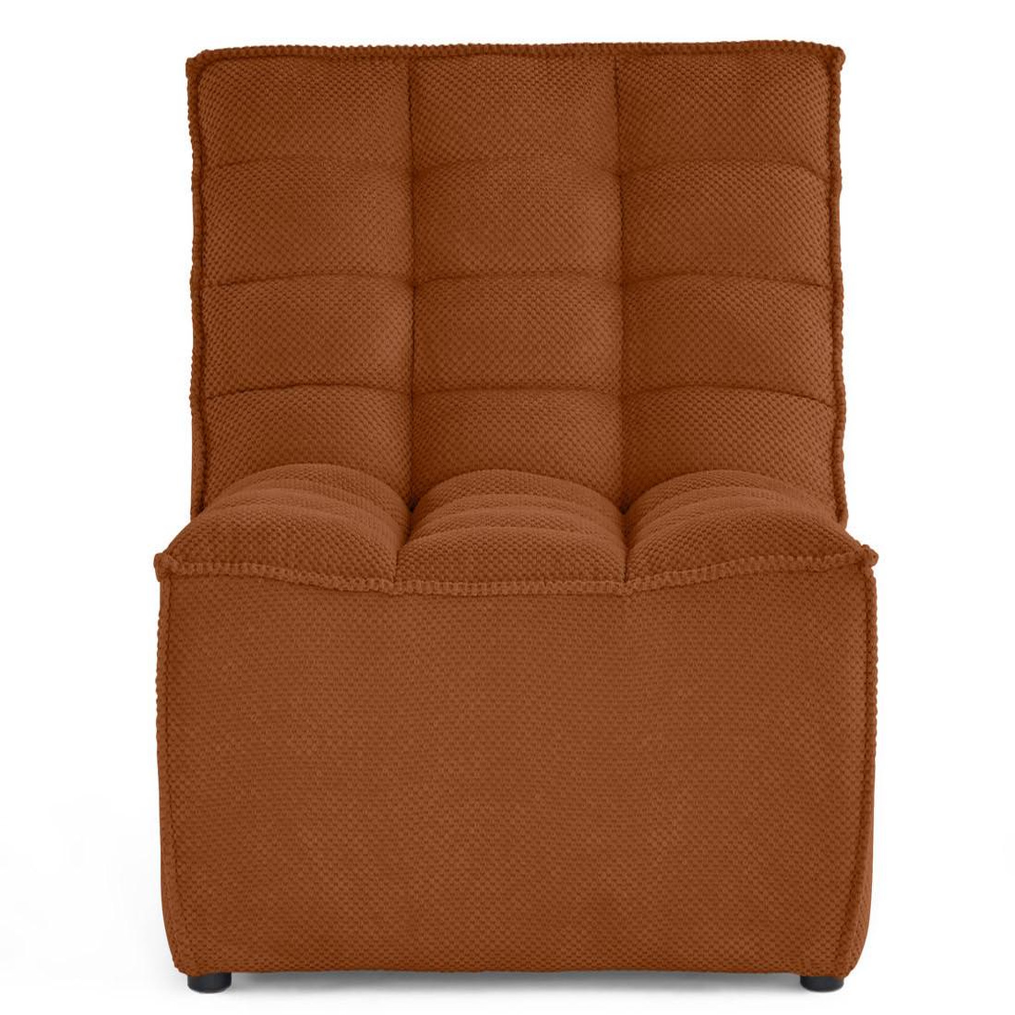 Voir la diapositive 1 : LISA DESIGN Ellie - fauteuil en velours texturé