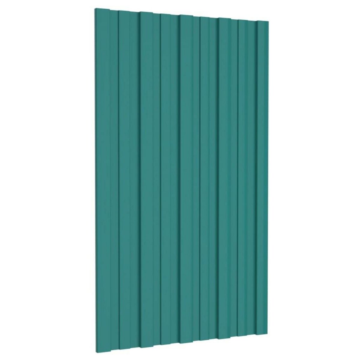 VIDAXL Panneaux de toiture 36 pcs Acier galvanise Vert 80x45 cm