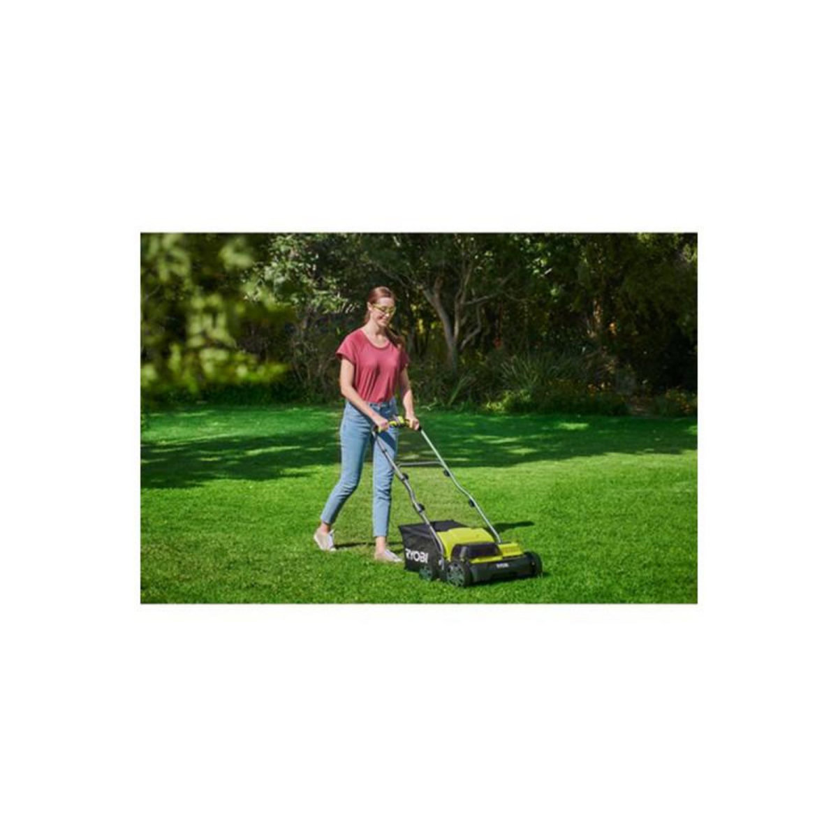 Ryobi Scarificateur RYOBI 18V LithiumPlus Fusion Brushless - Diamètre 35 cm - Sans batterie ni chargeur R