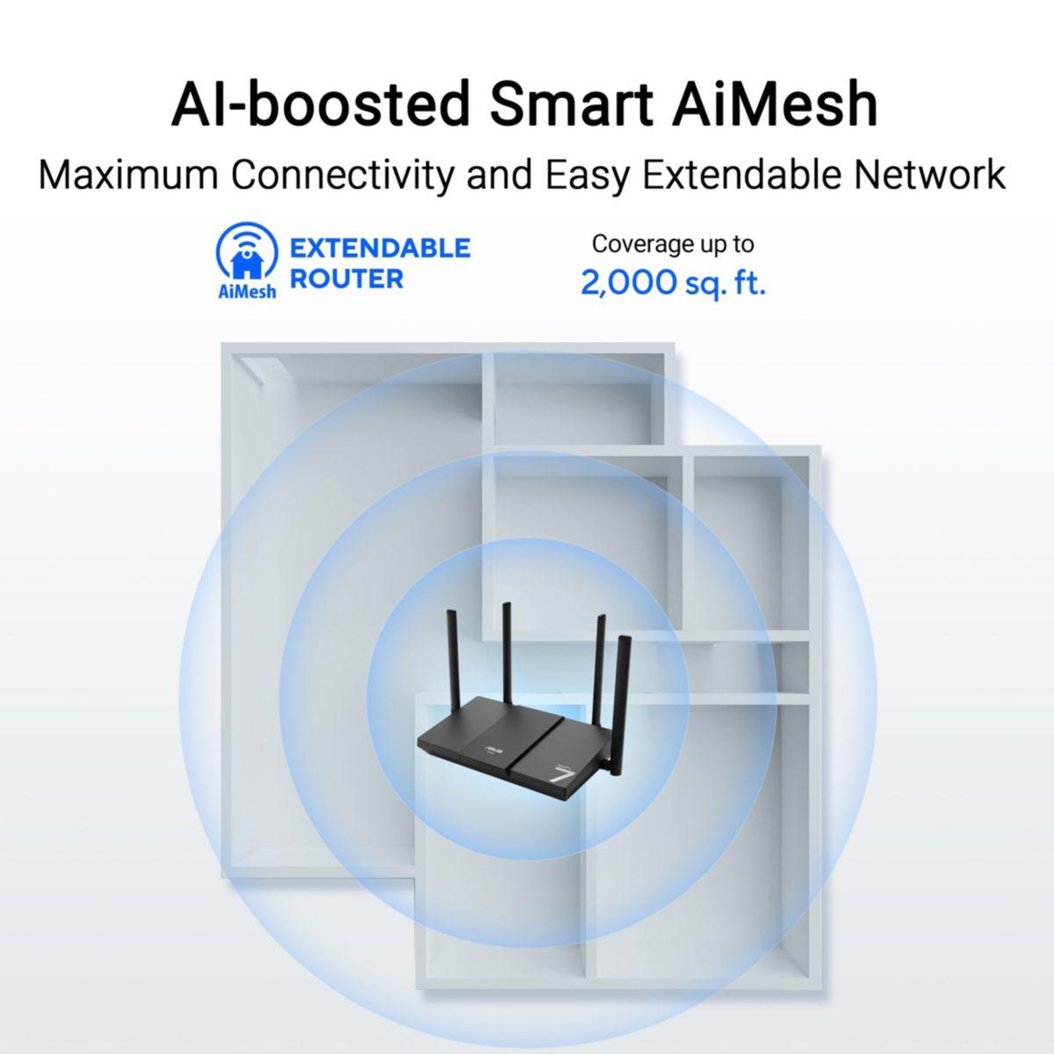 Voir la diapositive 3 : ASUS Routeur Wifi RT-BE50