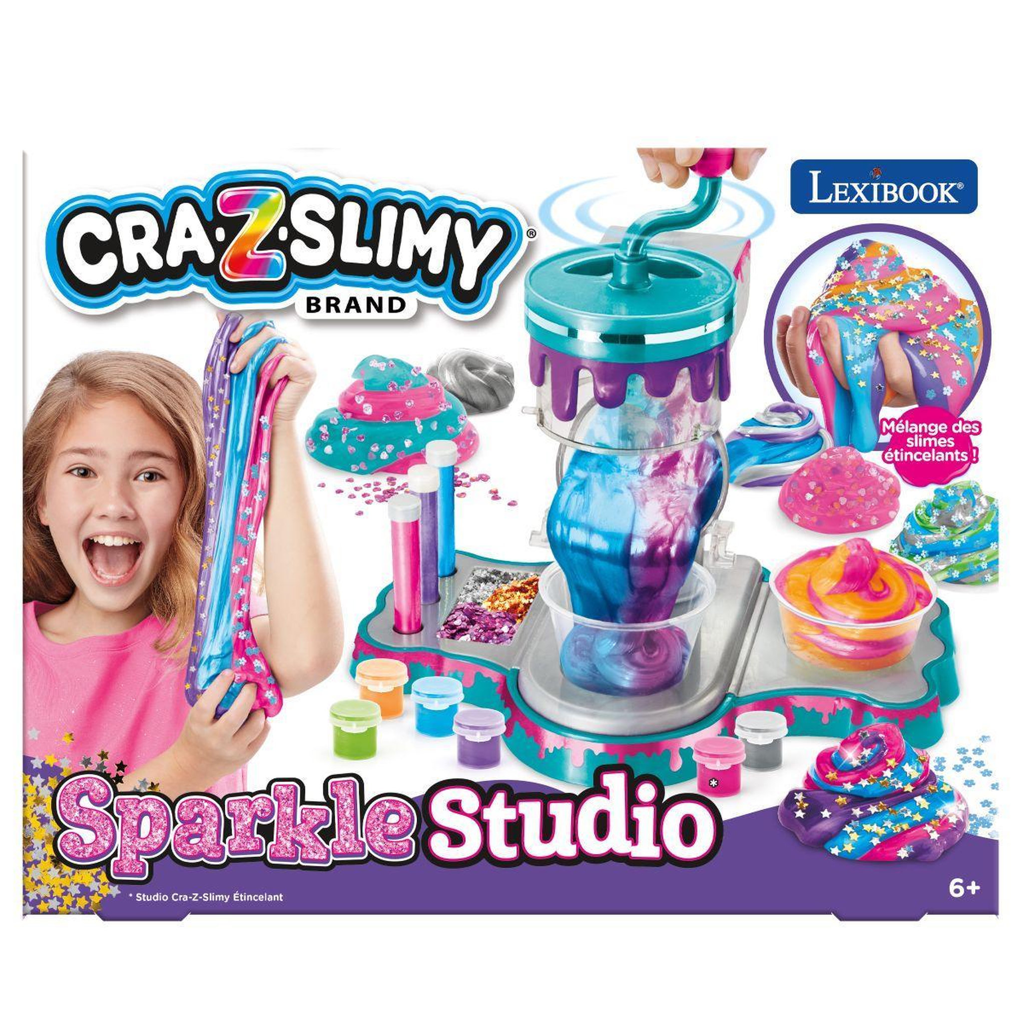 Voir la diapositive 5 : Lexibook Studio Cra-Z-Slimy Étincelant