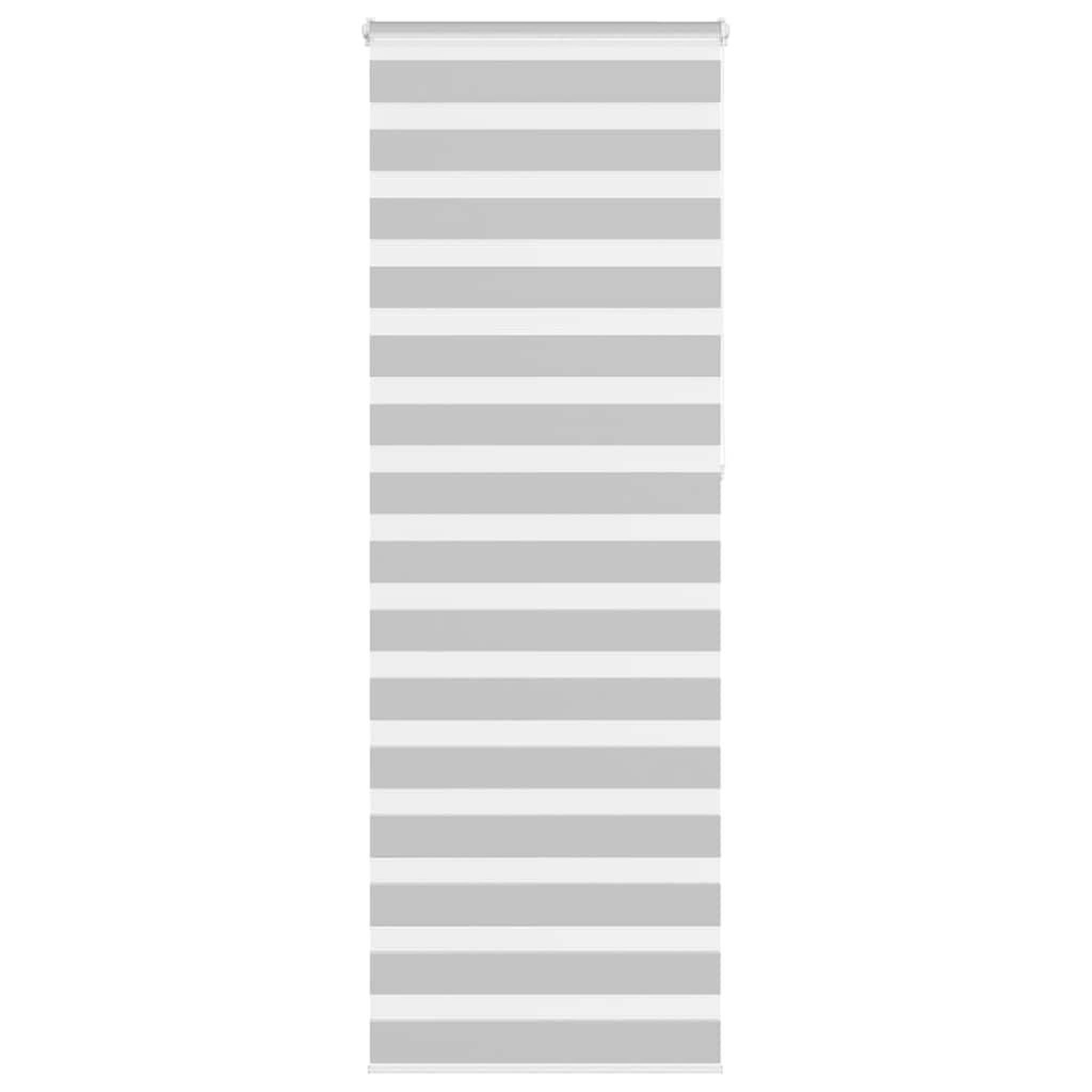 VIDAXL Store zebre gris clair largeur du tissu 70,9 cm polyester