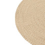 Voir la diapositive 2 : Paris Prix Tapis Rond Bohème  Miami  150cm Naturel & Blanc