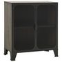 Voir la diapositive 2 : VIDAXL Armoire de rangement Gris 72x36x82 cm Metal et MDF