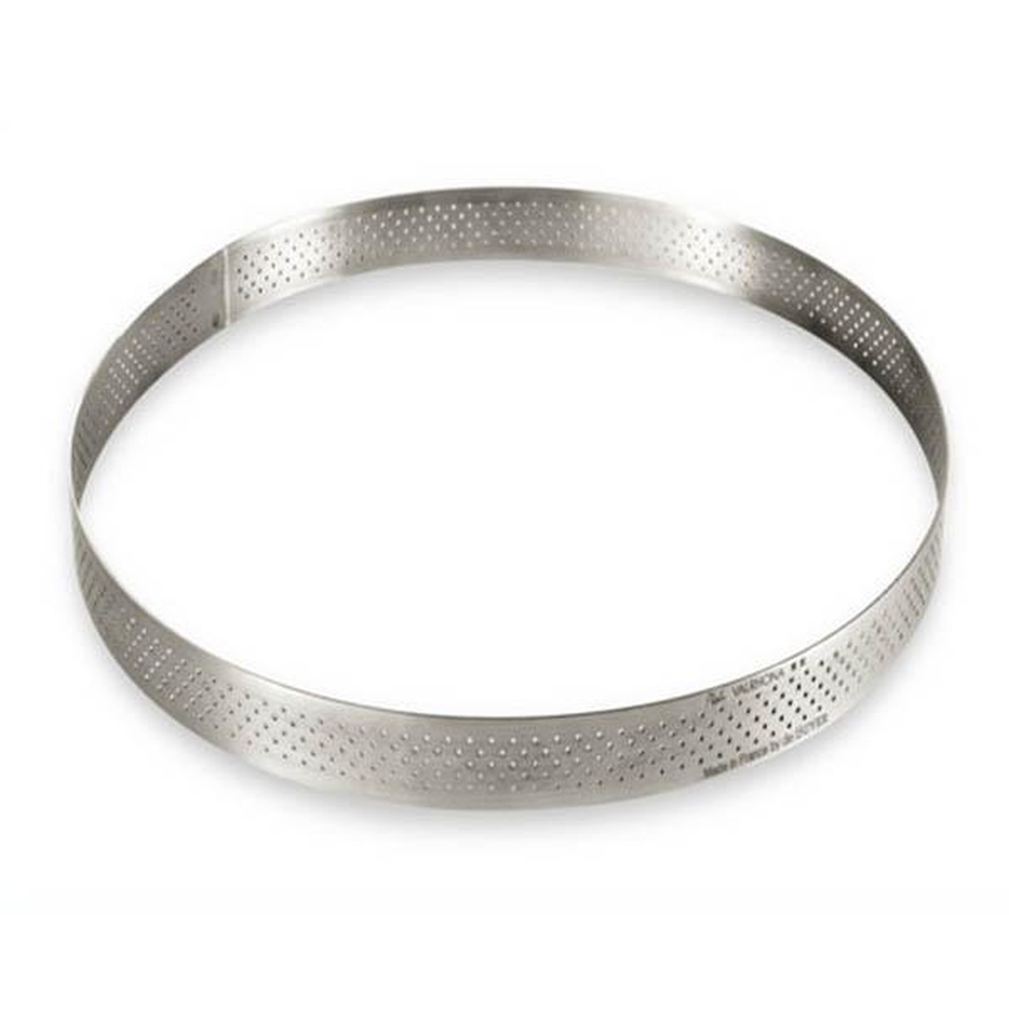De buyer Cercle à tarte perforé à bord droit 24,5cm - 3099.09