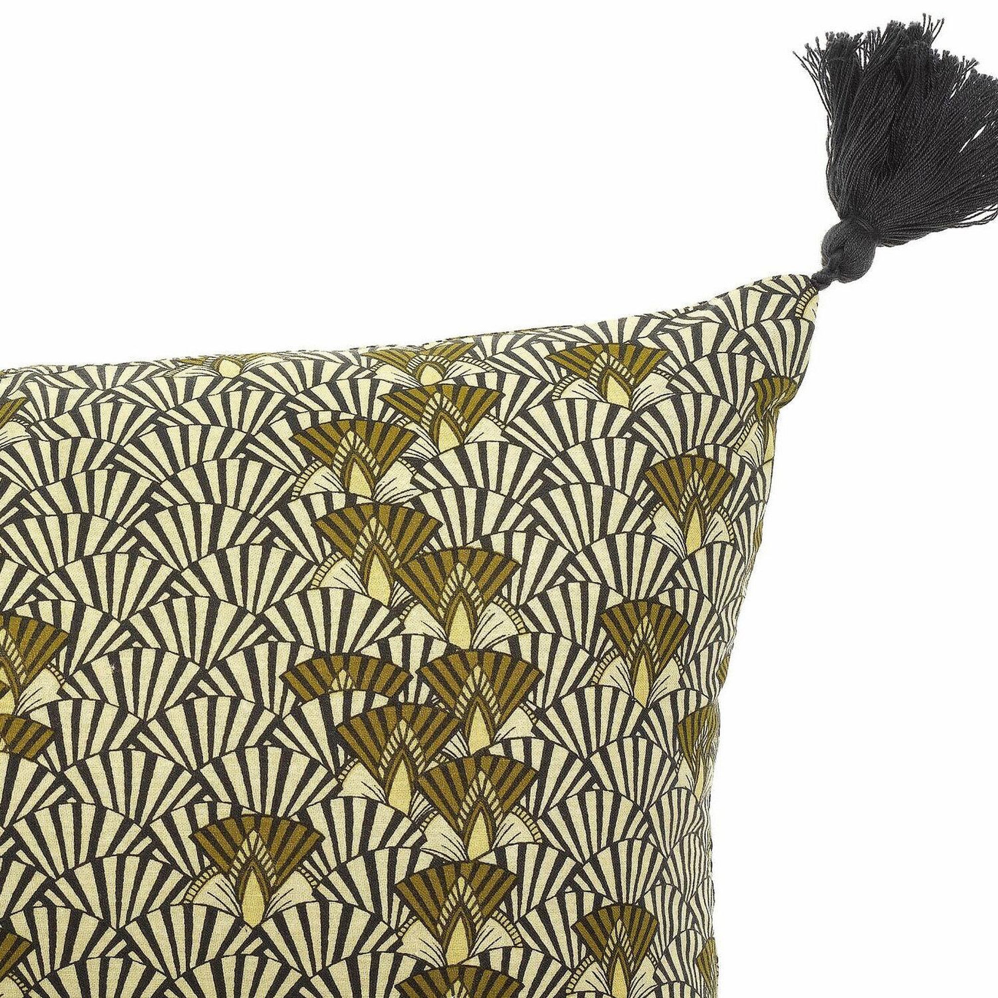 Voir la diapositive 3 : Les Ateliers du Linge Coussin 100% coton 170g liana