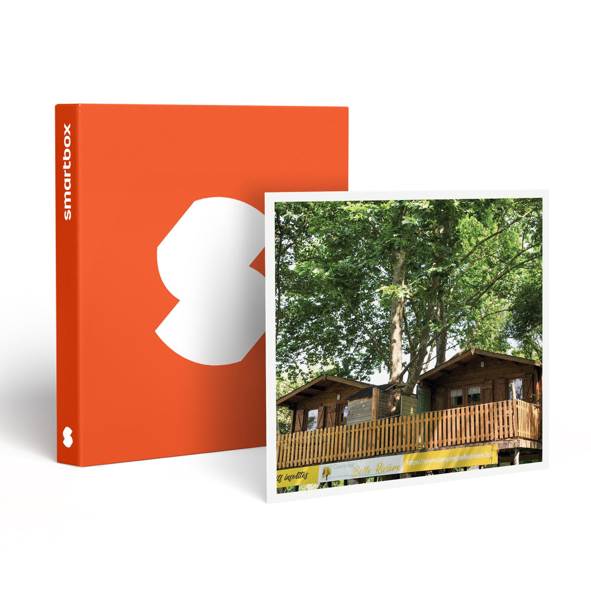 Smartbox 2 jours insolites en cabane perchée dans un arbre près de cognac - coffret cadeau séjour