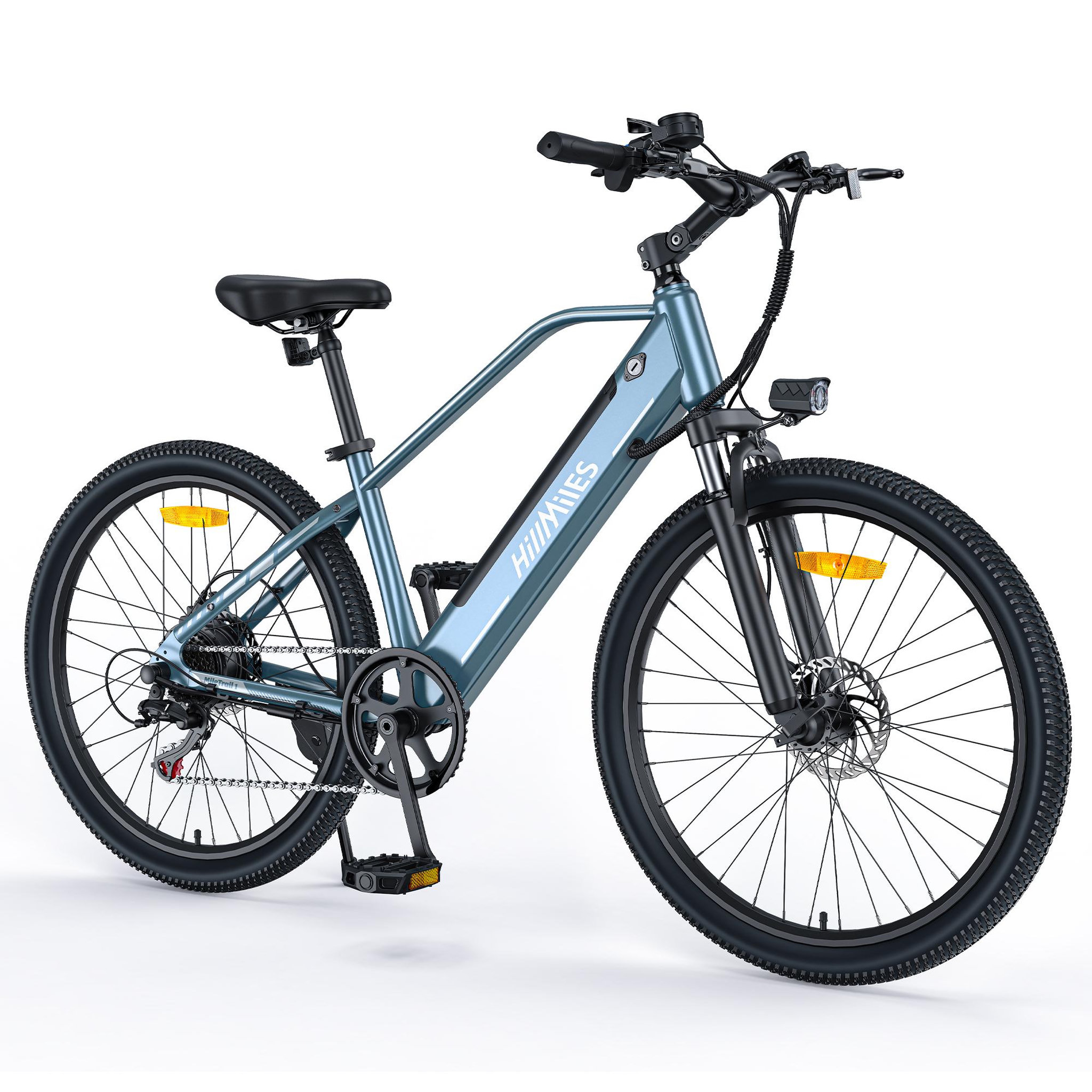 Voir la diapositive 2 : HILLMILES Vélo électrique de montagne pour homme HillMiles MileTrail 1, 250 W