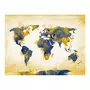 Paris Prix Papier Peint  Map of the World Sun & Sky 