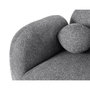 Voir la diapositive 6 : LISA DESIGN Velris - canapé d'angle droit 3 places en tissu moucheté