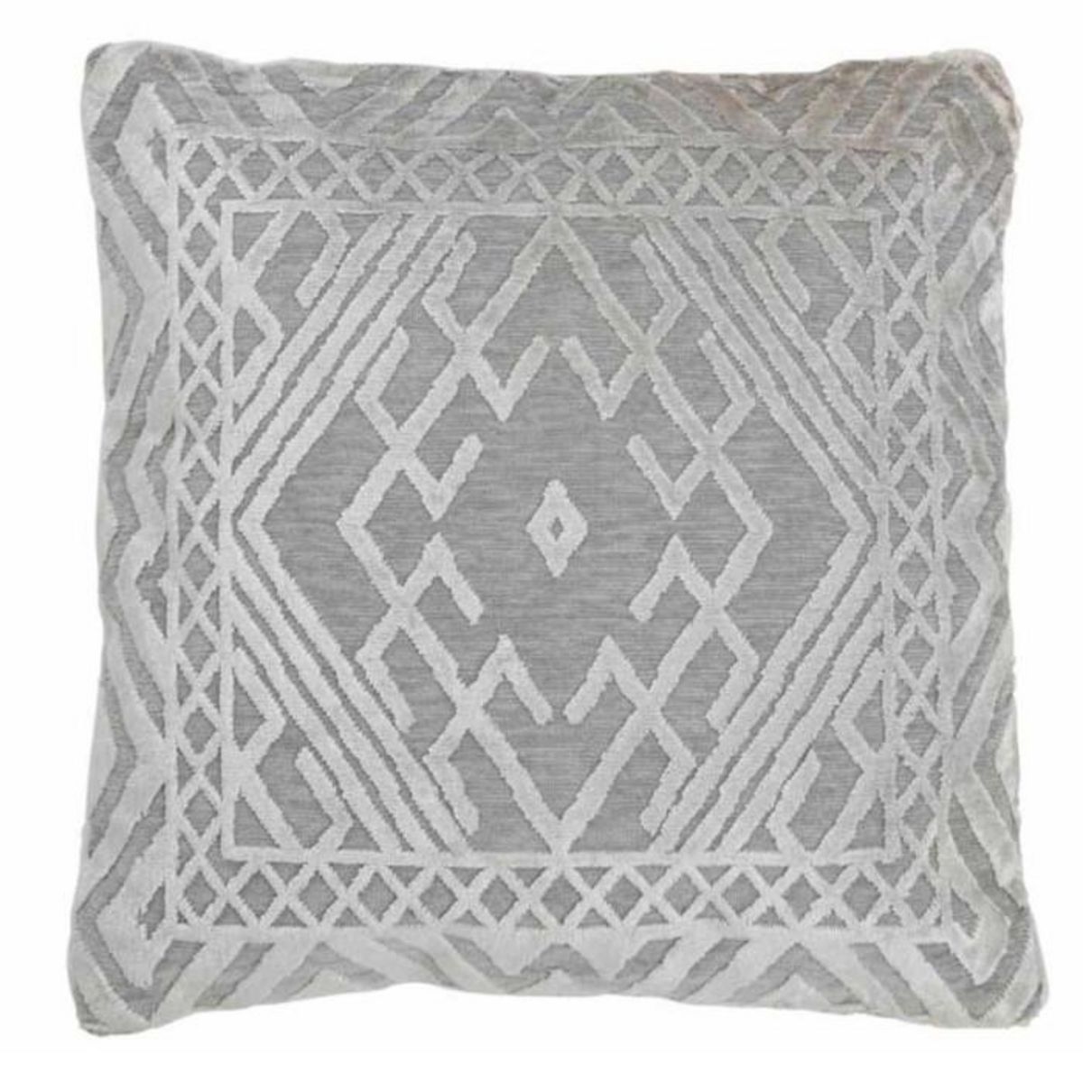 Paris Prix Coussin Carré Design  Vende  45x45cm Argent