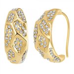 SC BOHEME Boucles d'oreilles SC Bohème ornées de Cristaux scintillants