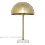 ATMOSPHERA Lampe à Poser Champignon  Lilio  46cm Or