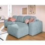 Voir la diapositive 6 : LISA DESIGN Sorrente - canapé d'angle réversible - convertible avec coffre - 4 places - en tissu texturé
