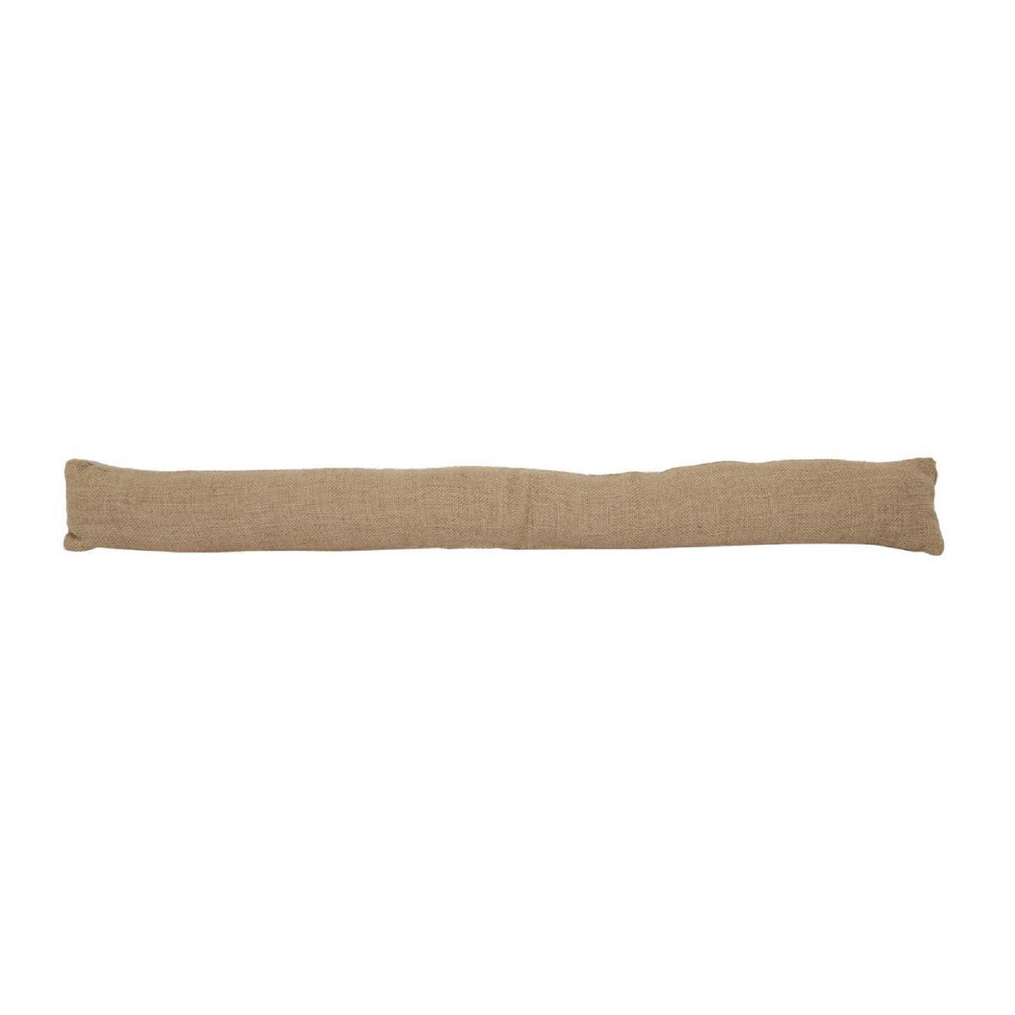 The Home Deco Factory Boudin de porte en jute  natural  80cm marron