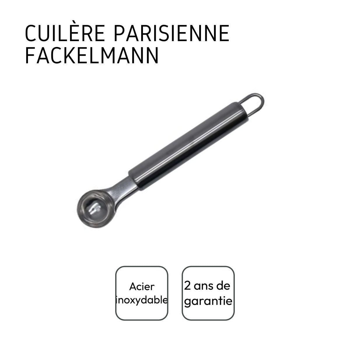 Fackelmann Cuillère à melon type cuillère à pomme parisienne Fackelmann Elemental