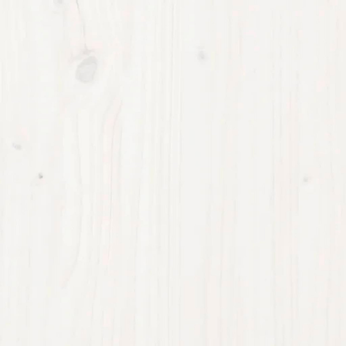 VIDAXL Tete de lit blanc 145,5x4x100 cm bois massif de pin