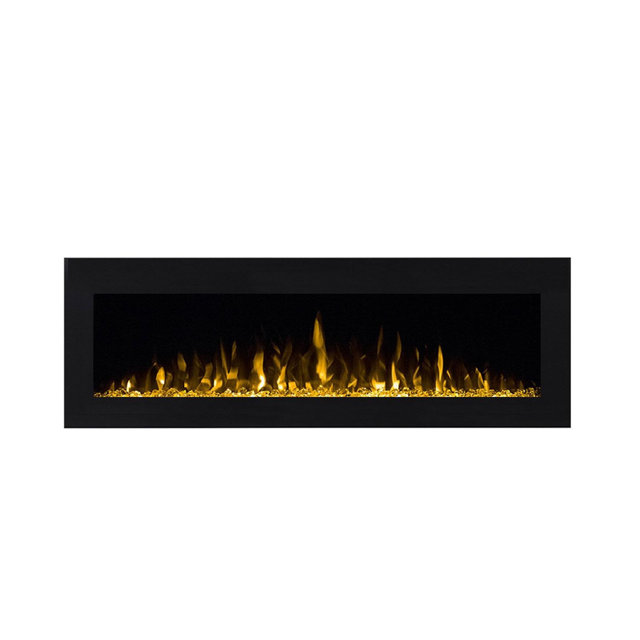Voir la diapositive 2 : Chemin'arte Cheminée électrique 2000w avec télécommande - VOLCANO 3XL