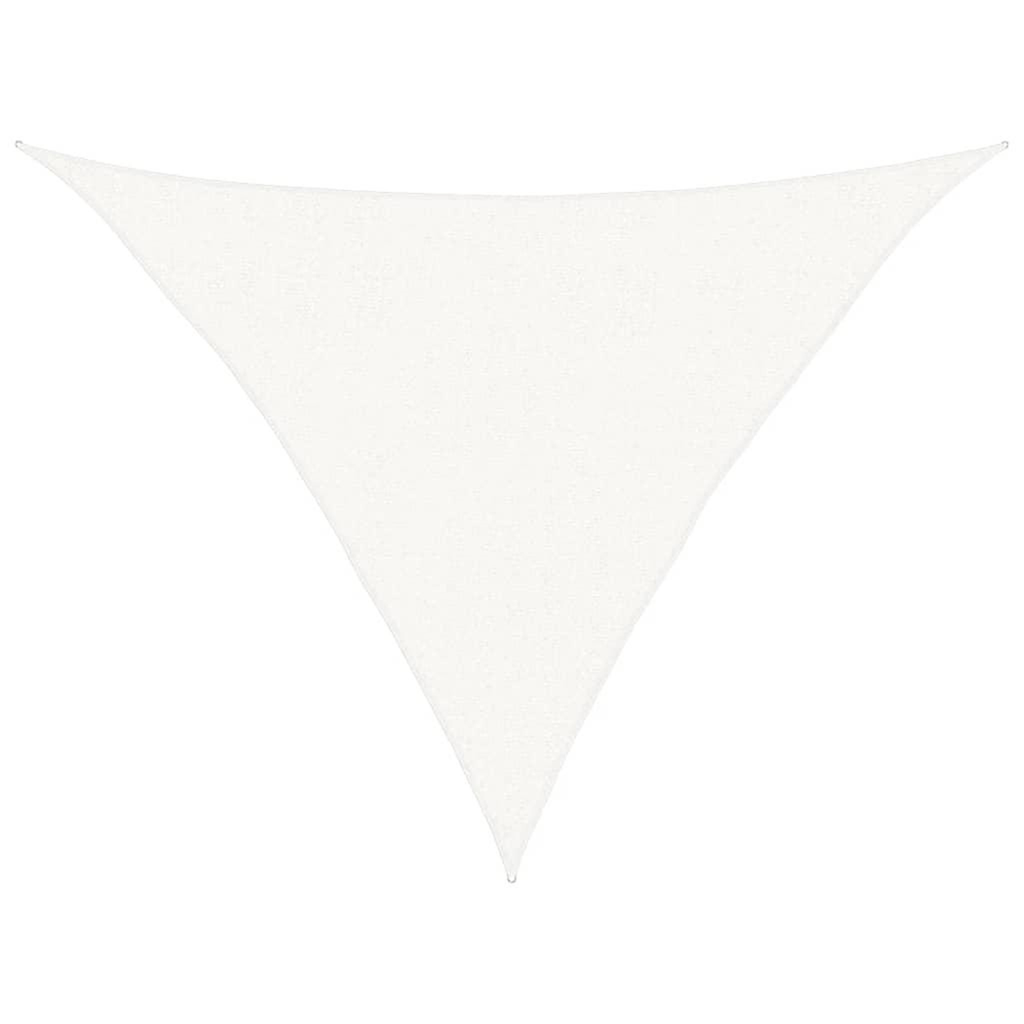 Voir la diapositive 2 : VIDAXL Voile d'ombrage 160 g/m^2 Blanc 2,5x2,5x3,5 m PEHD
