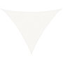 Voir la diapositive 2 : VIDAXL Voile d'ombrage 160 g/m^2 Blanc 2,5x2,5x3,5 m PEHD