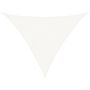 Voir la diapositive 2 : VIDAXL Voile d'ombrage 160 g/m^2 Blanc 2,5x2,5x3,5 m PEHD