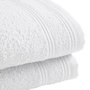 Voir la diapositive 2 : COTON PUR Lot de 2 serviettes invité  Spa  30 x 50 cm / 400 gr/m² -  - Lot de 2 Serviettes invité 30 x 50 cm