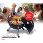 Voir la diapositive 3 : Fagor Barbecue charbon FG996 noir à poser 29cm