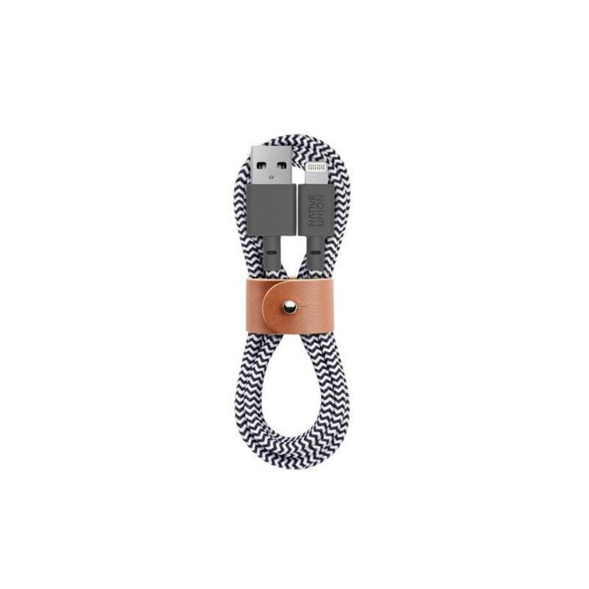 NATIVE UNION Câble ceinture Native Union Lightning Zebra 1,2m