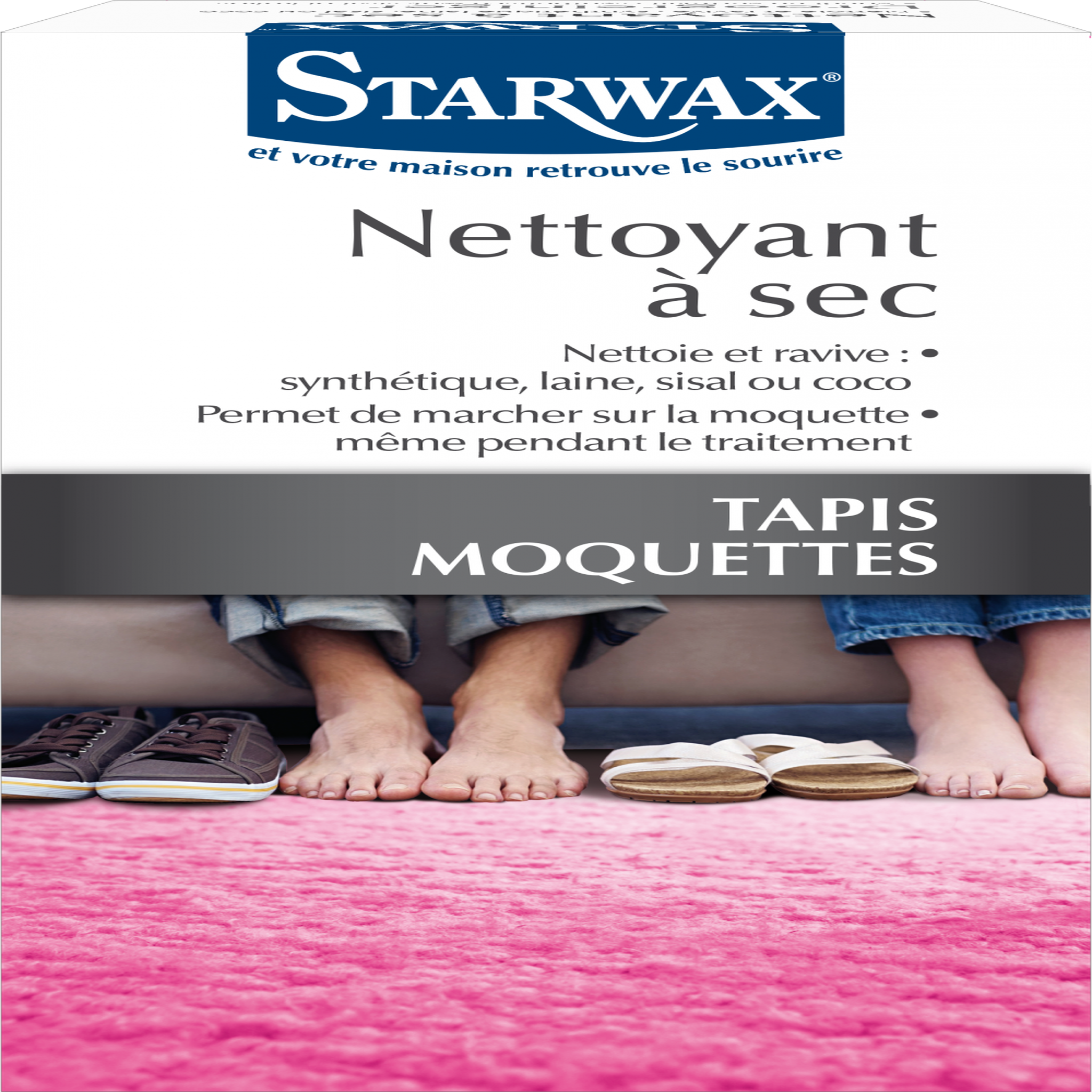 Starwax Nettoyant à sec tapis et moquette STARWAX 0.5 kg