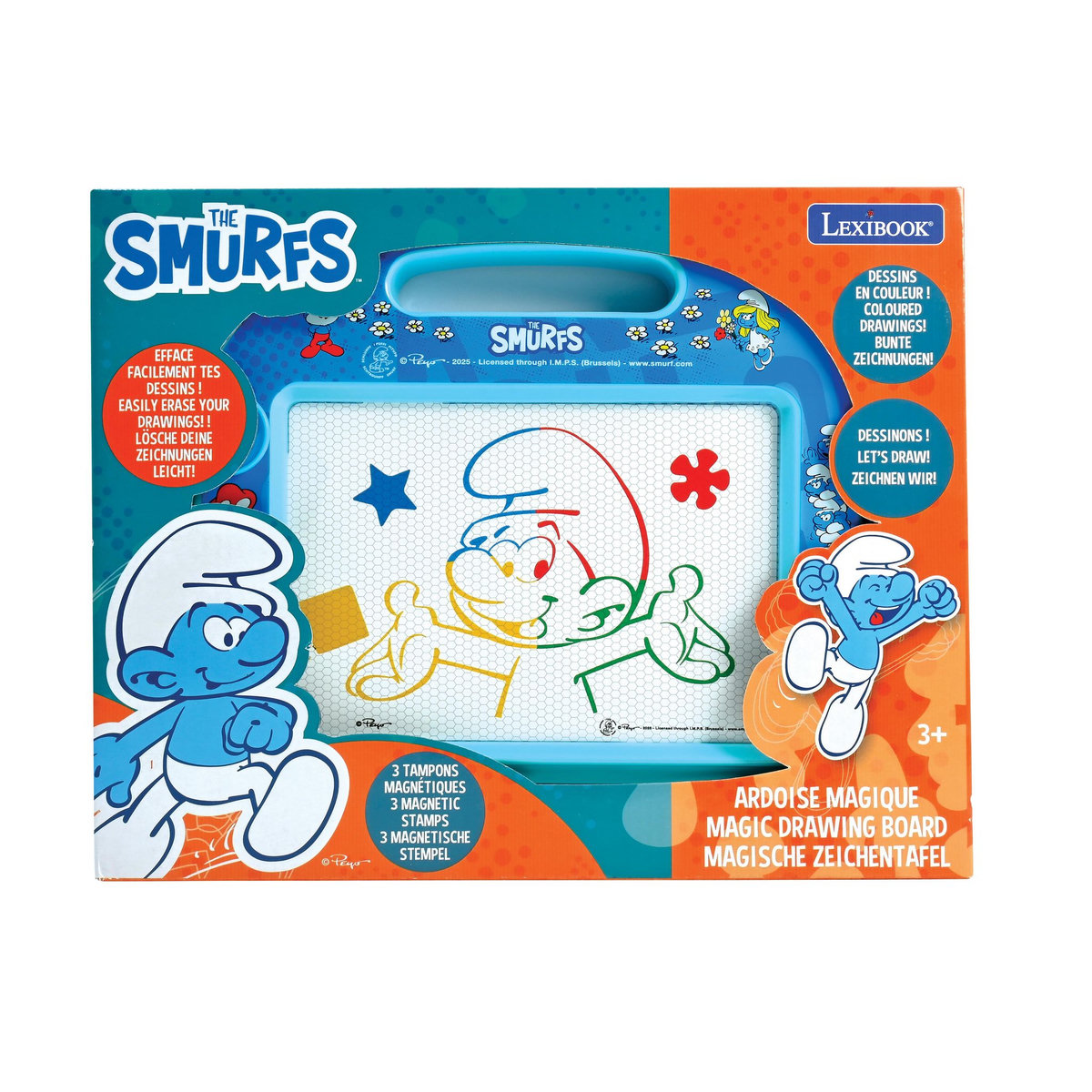 Lexibook Ardoise Magique Schtroumpfs