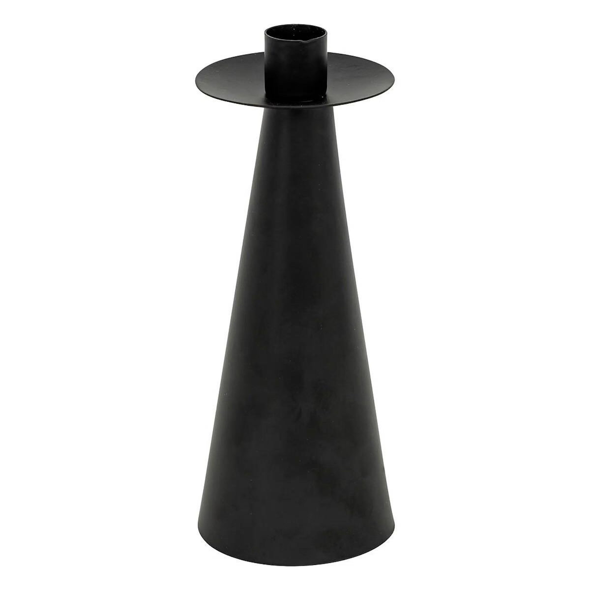ATMOSPHERA Lot de 2 Bougeoirs en Métal  Automne  24cm Noir