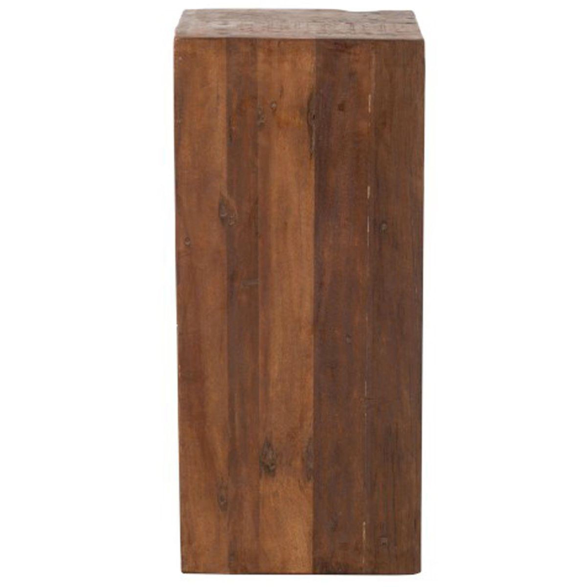 Voir la diapositive 4 : J-LINE Commode 12 Tiroirs en Bois  Medio  82cm Naturel