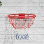Voir la diapositive 3 : BUMBER Pack arceau de basket  rouge ( 45 cm) et filet phosphorescent inclus