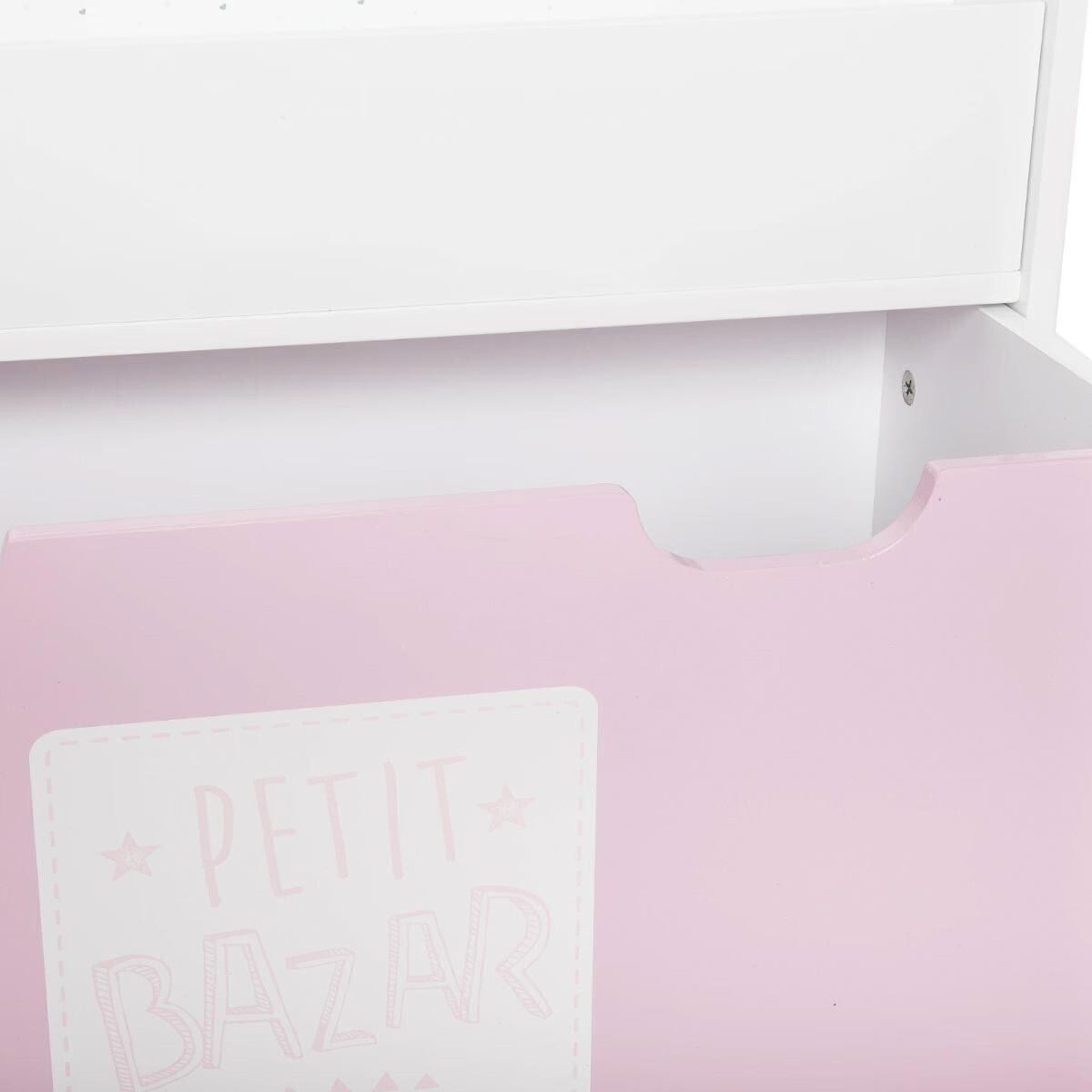Voir la diapositive 3 : Atmosphera Kids Bibliothèque enfant  girl  70cm rose