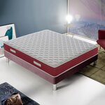ILOVESLEEP Matelas Ressorts Ensachés DOMY  - Epaisseur 21 Cm. Coloris disponibles : Blanc