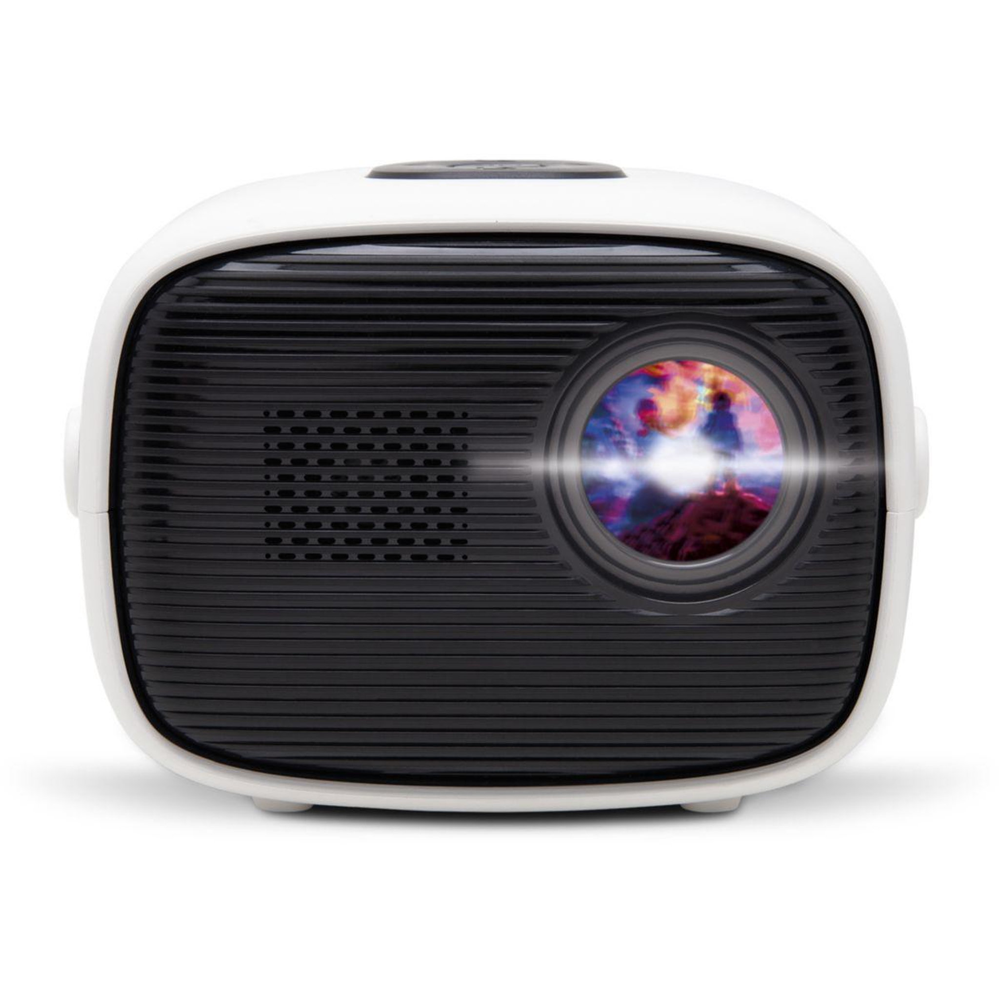 Voir la diapositive 2 : SCHNEIDER Mini vidéoprojecteur vp115 blanc