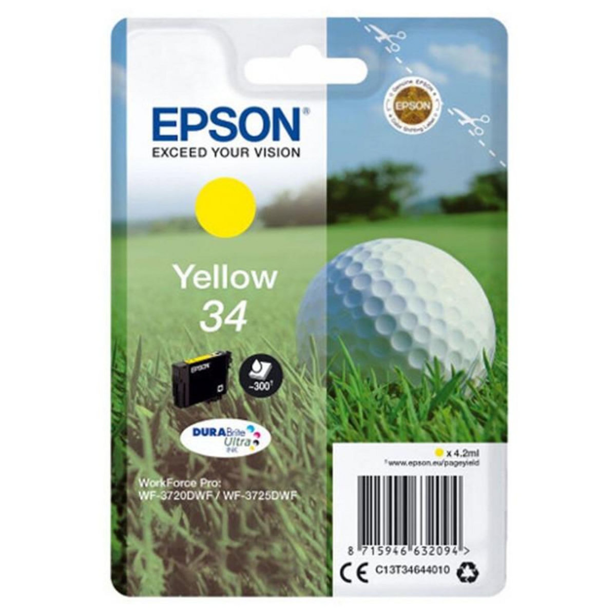 Epson Cartouche d encre Epson GOLF JAUNE