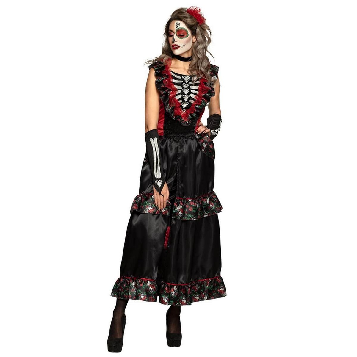 Boland Déguisement réversible La mort - Femme - L - 40/42