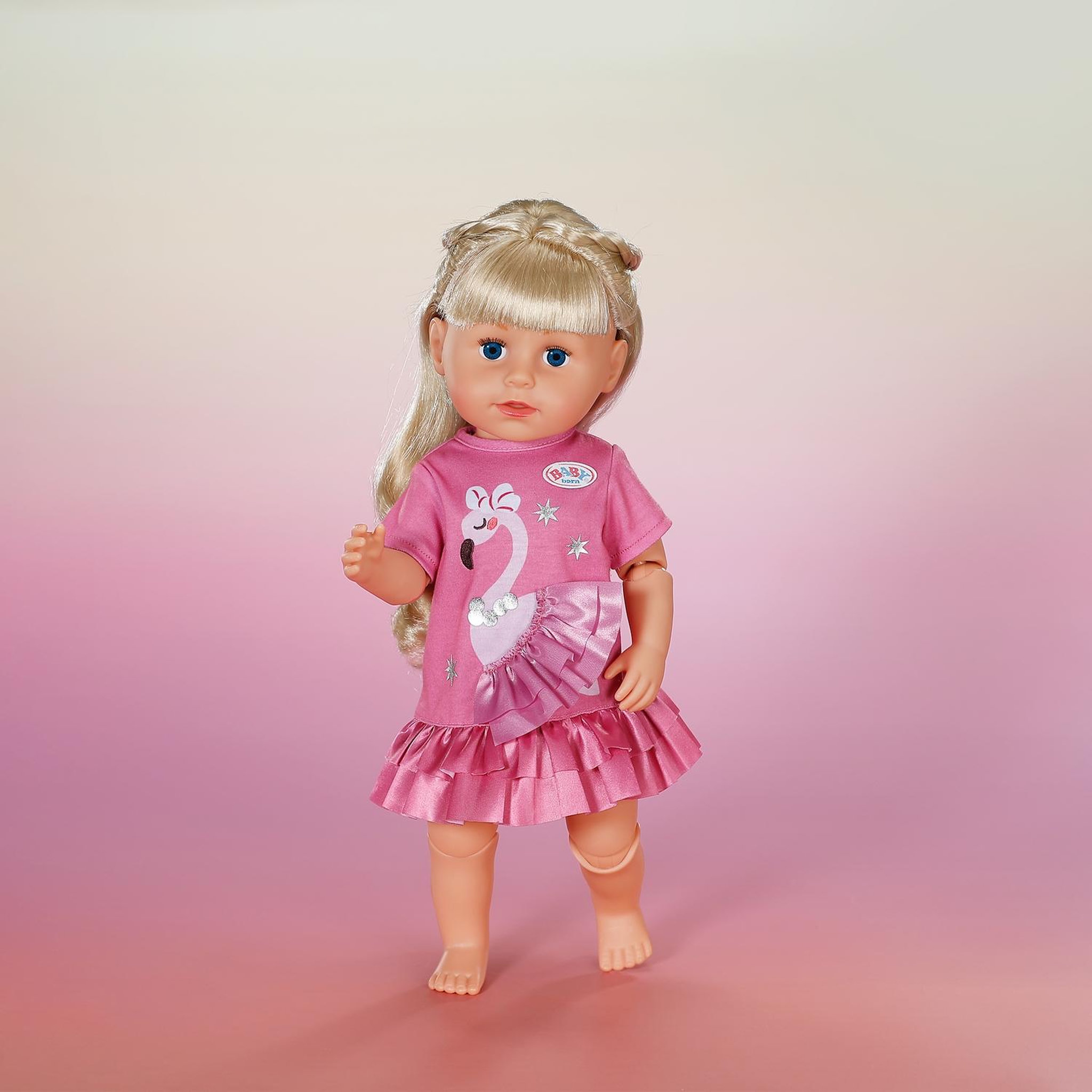 Voir la diapositive 3 : Zapf Creation Baby born Robe pour poupée Flamingo 43 cm