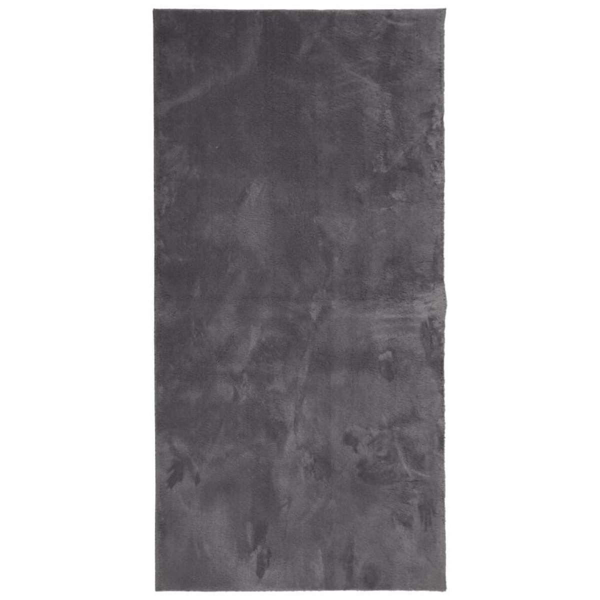 VIDAXL Tapis HUARTE a poils courts doux lavable anthracite 100x200 cm