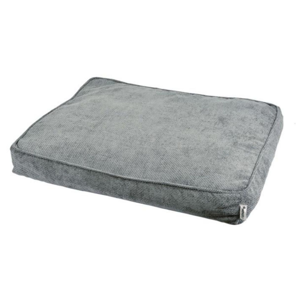 Paris Prix Coussin pour Chien & Chat en Velours  Granit  100cm Gris