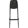 Voir la diapositive 4 : Habitat et Jardin Table et chaises hautes de bistrot empilables  Vaena  - 2 places - Noir