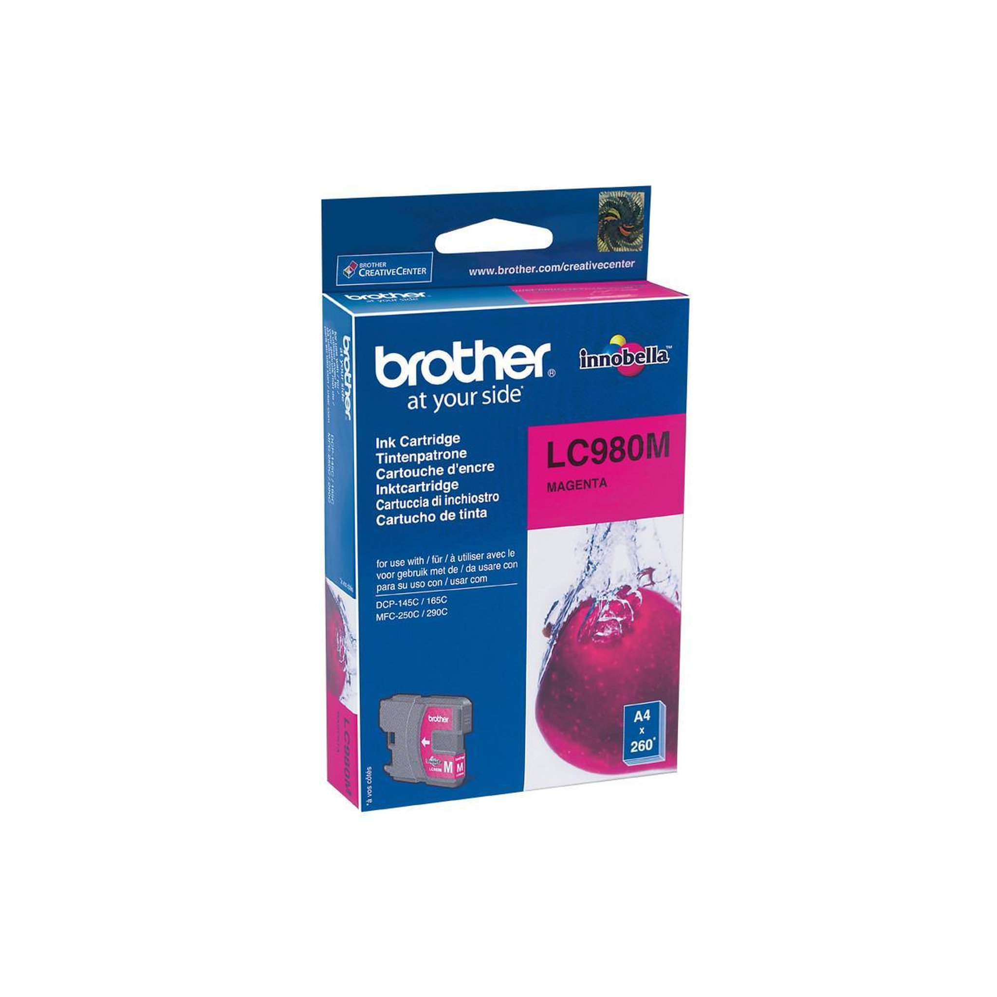 Brother Brother lc-980m cartouche d'encre 1 pièce(s) original magenta