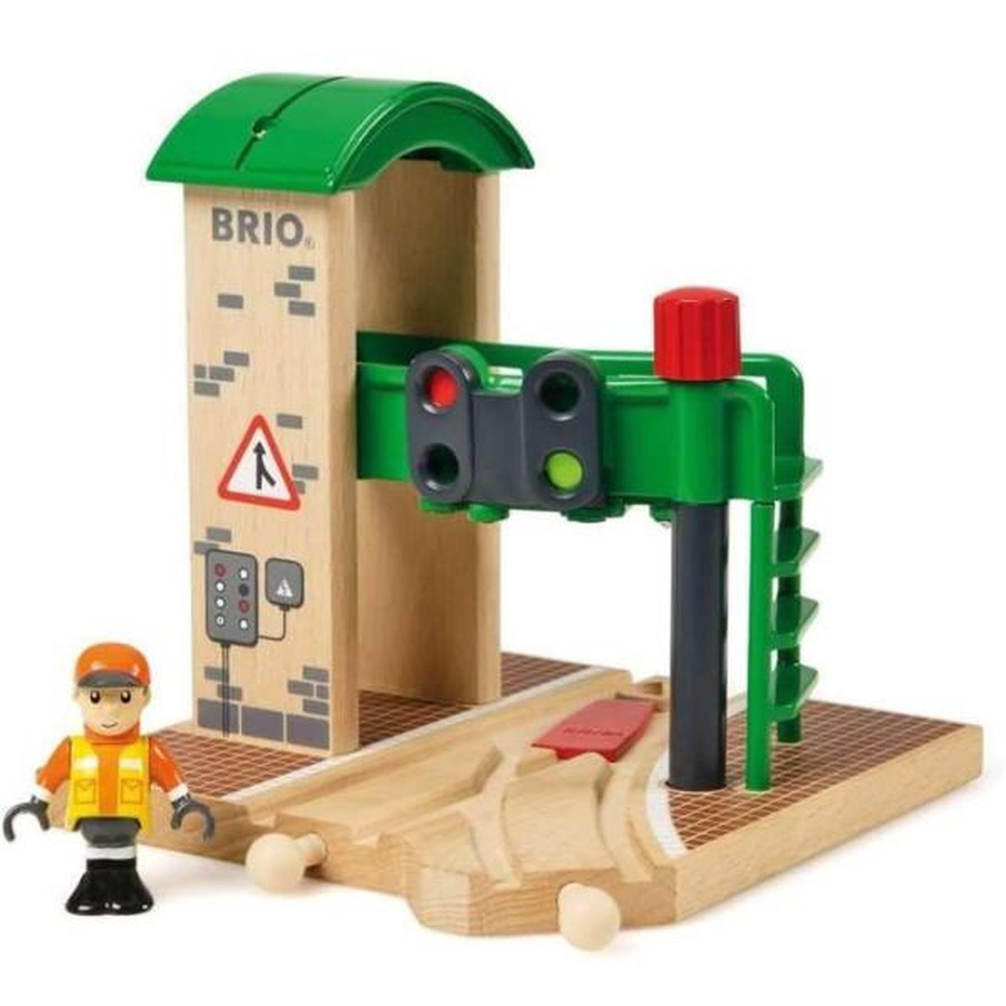 Voir la diapositive 2 : Brio Brio world station de controle et d'aiguillage - accessoire pour circuit de train en bois - ravensburger - mixte des 3 ans - 336