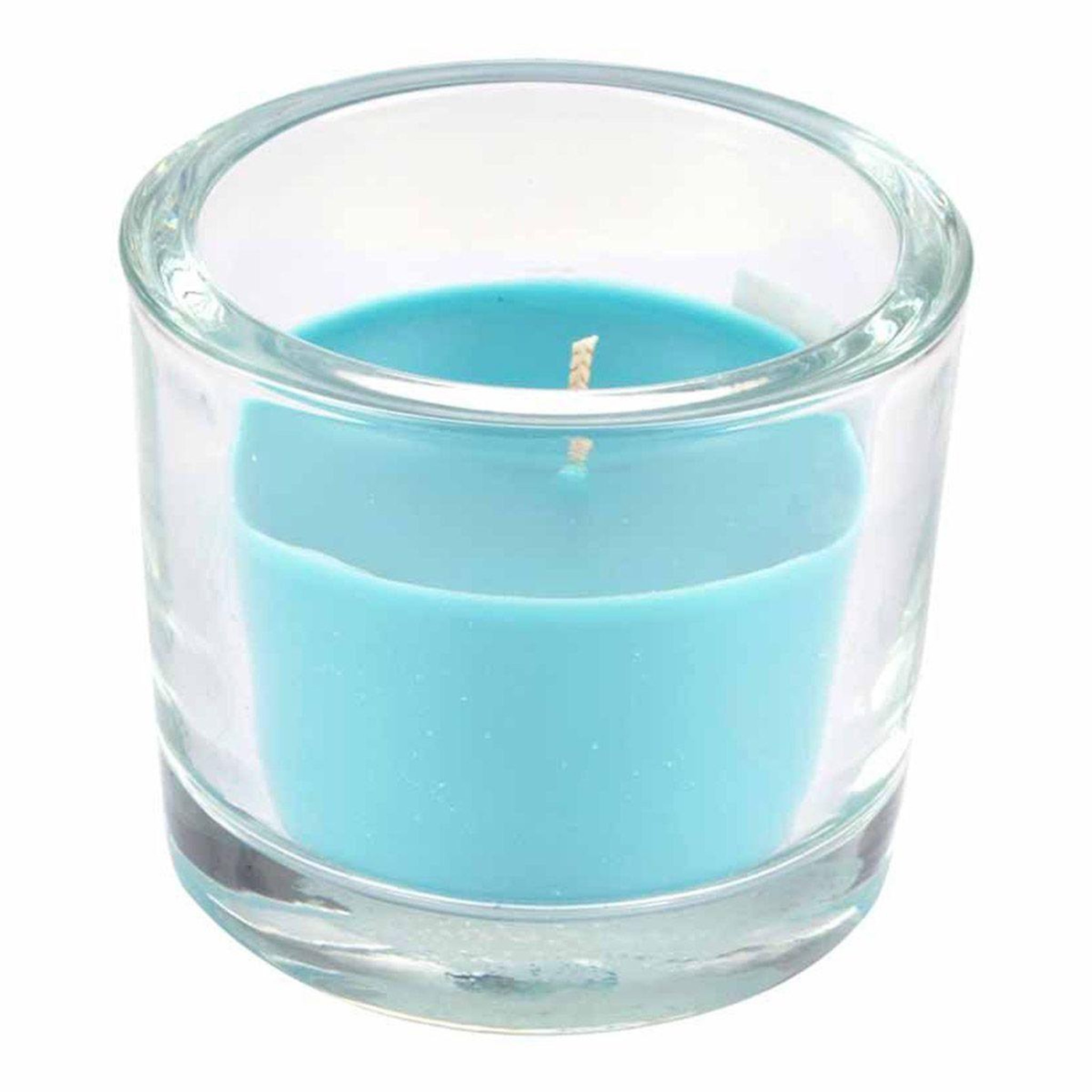 HOMEA Bougie verrine parfumée  essentiel  9cm eucalyptus