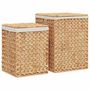 Voir la diapositive 4 : VIDAXL Paniers a linge 2 pcs hyacinthe d'eau